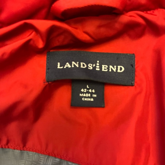 Land’s End Goose Down Hooded Jacket - Large (42-44) - Picture 10 of 13